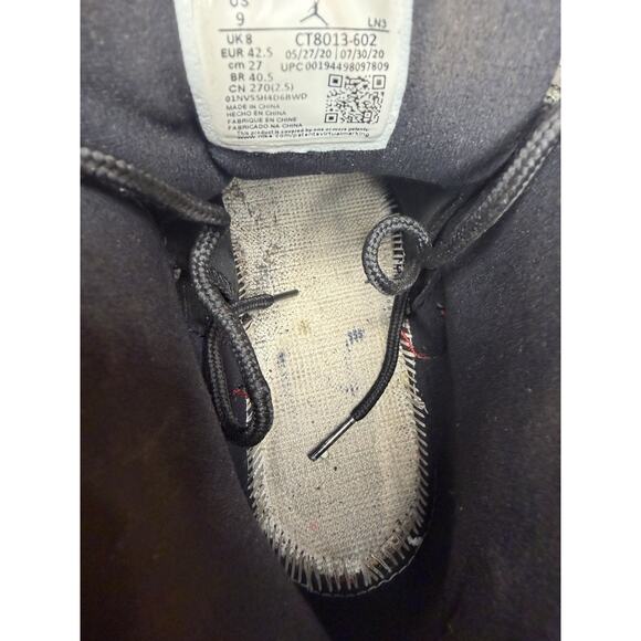 Nike Air Jordan 12 Retro Reverse Flu Game Red/Black CT8013-602 Men’s Size 9 - Picture 9 of 10